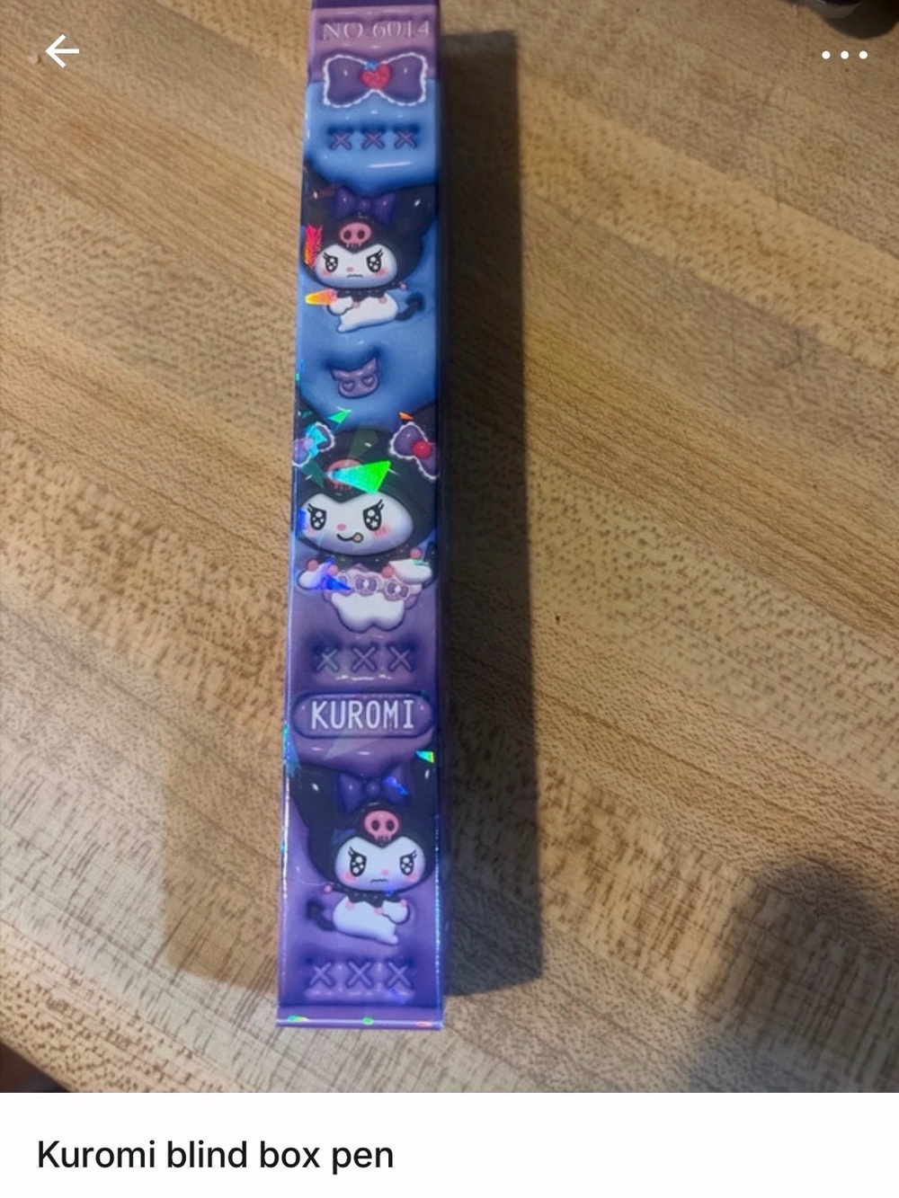 Kuromi blind box pen